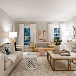 Modern home with clean carpet