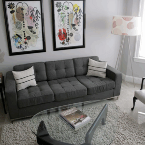 Modern home with clean carpet